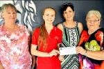 Image - Sarah receives CWA grant